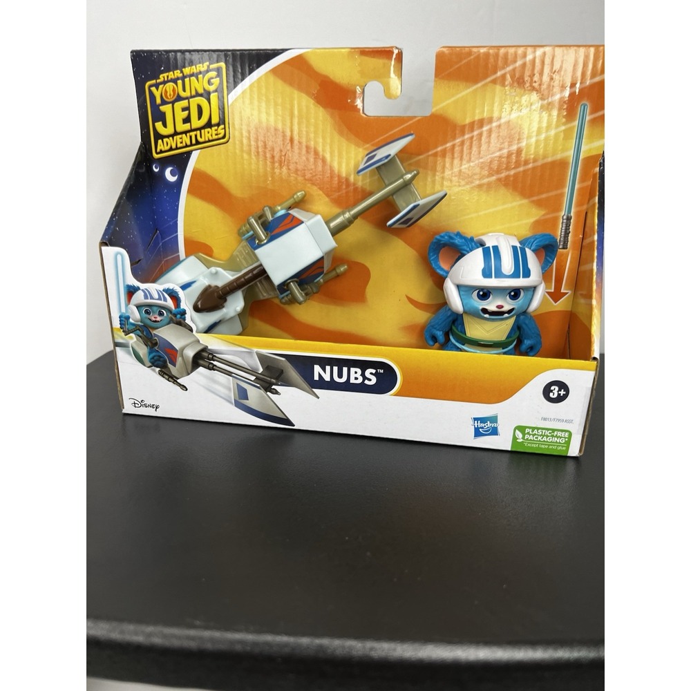 Star‎ Wars Young Jedi Adventures — Nubs & Speeder Bike Vehicle Set, New